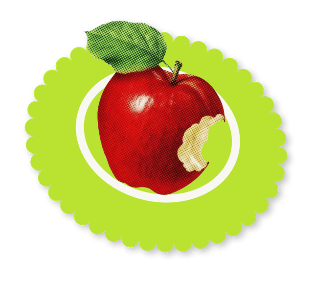 Apple sticker